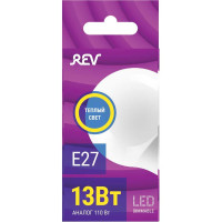 Светодиодная диммируемая лампа LED A60 Е27 13W 1100Лм, 2700K, теплый свет REV PREMIUM DIMMABLE 32381 5