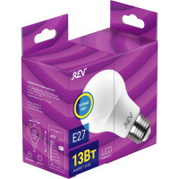 Светодиодная диммируемая лампа LED A60 Е27 13W 1100Лм, 2700K, теплый свет REV PREMIUM DIMMABLE 32381 5