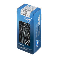 Универсальный саморез Zitar 80х5,0 мм 100 шт оцинкованный, коробка с окном 102203