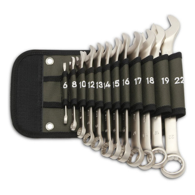 Набор ключей Дело Техники комбинированных 12 штук, в фирменной сумке 511312