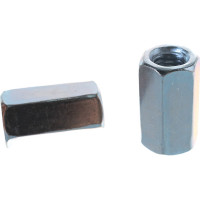 Соединительная гайка Tech-Krep/Zitar DIN6334 оцинкованная М14 2 шт - пакет 130852