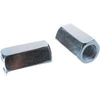 Соединительная гайка Tech-Krep/Zitar DIN6334 оцинкованная М14 2 шт - пакет 130852