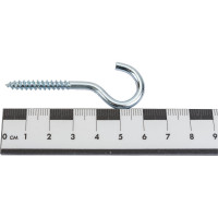 Шуруп с полукольцом Tech-Krep/Zitar 5х40 с универсальным дюбелем 8,0х51 2 шт - пакет 114329