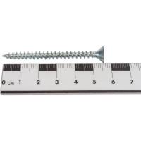 Саморез ШУц Tech-Krep/Zitar 5,0х60 потайная головка + дюбель 8х40 50 шт - пакет 112937