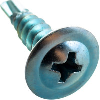 Саморез с прессшайбой Качественный КРЕПЕЖ 4,2х16 мм сверло 2500 шт 2000343 КЧ