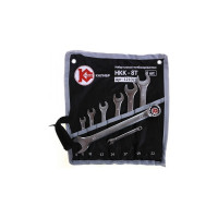 Набор комбинированных ключей, 8 штук, CrV Калибр НКК-8Т 00000062582