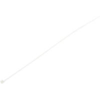 Хомуты пластиковые стяжки KROFT 150 мм 100 шт Белые 202013