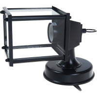 Садово-парковый светильник FERON PL200 60W 230V E27 155х105х205 мм черный 11878