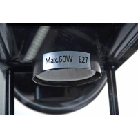 Садово-парковый светильник FERON PL200 60W 230V E27 155х105х205 мм черный 11878