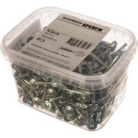 Саморез с прессшайбой Качественный крепеж 4,2х19 сверло 600 шт 0500345 КЧ