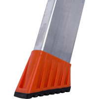 Свободностоящая стремянка Krause MONTO SAFETY 2К заглушки, 8 ступеней 128980