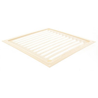 Решетка вентиляционная стальная с сеткой (200x200 мм; слоновая кость) ERA 2020МЭ 89-051