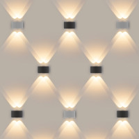 Садово-парковый светильник Elektrostandard 1555 TECHNO LED со светодиодами TWINKY DOUBLE серый a038416