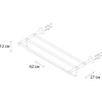 Полка для полотенец FIXSEN MODERN 51515