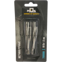 Ручные метчики, комплект 2 шт. М10 х 1.5 мм MOS 70888М