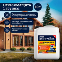 Огнебиозащита Goodhim высшая группа Prof 1G 10 л готовый раствор 29249