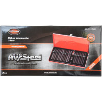Набор бит AV Steel в кейсе 40 предметов  AV-011040