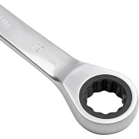 Комбинированный ключ с трещоткой 19мм AV Steel  AV-315019