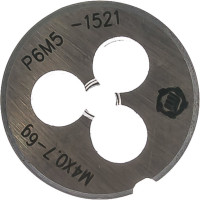 Плашка ООО "ТМТ ГРУПП" М4х0.7 Р6М5 6g 137162