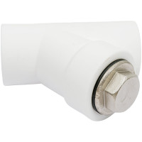 Сетчатый фильтр PRO AQUA PP-R В-В белый 40 мм PA440014