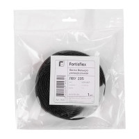 Универсальная лента велькро (5мх20.5мм, черная) FORTISFLEX ЛВУ 78437