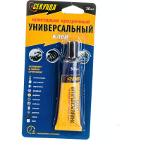 Универсальный клей Секунда 30 мл, прозрачный 403-108
