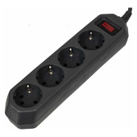 Сетевой фильтр ЭРА USF-M-4es-1.5m-B черный Б0019740