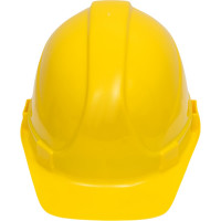 Каска Uvex Супер Босс, Pe, пластиковое оголовье, желтая 9752120