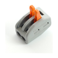 Cтроительно-монтажные клеммы STEKKER LD222-412 2-проводные 100 шт. в упак., 32396