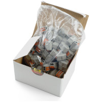 Cтроительно-монтажные клеммы STEKKER LD222-412 2-проводные 100 шт. в упак., 32396