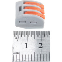 Cтроительно-монтажные клеммы STEKKER LD222-413 3-проводные 5 шт 32421