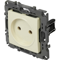 Розетка ЭРА 12-2105-02 2P, 16A-250В, IP20, слоновая кость Б0018255