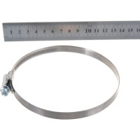 Червячные хомуты AutoFix 90-110/9мм W2 улучшенный замок 50шт. NWC-9 90-110