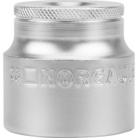 Головка торцевая 12-гранная 1/2", 36 мм, ип ND19-36, NORGAU 063703036