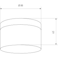 Стационарный светодиодный светильник Elektrostandard DLR029 10W 4200K белый матовый/хром a040666