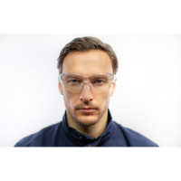 Очки защитные открытые Delta Plus EGON CLEAR прозрачные EGONGRIN