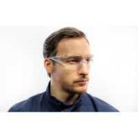 Очки защитные открытые Delta Plus EGON CLEAR прозрачные EGONGRIN