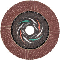 Круг лепестковый торцевой плоский КЛТ1 (150х22 мм; А 80; 14А 20/Р80) Луга 4603347276242