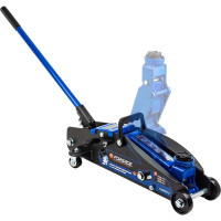 Подкатной домкрат 2,5т с фиксацией в кейсе Forsage  F-TH22501C кейс(9492)