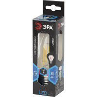 Светодиодная лампа ЭРА F-LED B35-7W-840-E27 филамент, свеча, нейтральный Б0027951