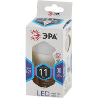 Светодиодная лампа ЭРА LED P45-11W-840-E27 диод, шар, нейтр Б0032989