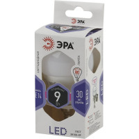 Светодиодная лампа ЭРА LED P45-9W-860-E14, шар, холодный Б0031411