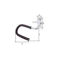 Держатель для лыж 40х60х70х130мм, ALBERTS 801977