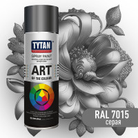 Аэрозольная краска TYTAN PROFESSIONAL ART OF THE COLOUR RAL7015, серая 400мл 93724 54027