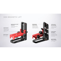 Крепление магнитное с микролифтом, винты 5/8" и 1/4" ADA MAGNETIC LIFT А00553