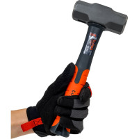 Кувалда 1500г фибергласовая короткая рукоятка Tulips tools IS12-215