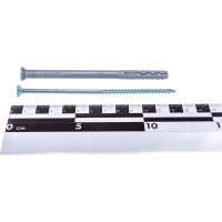 Дюбель-гвоздь Крепежная техника потайной бортик, 8х120 мм, 50 шт. 470824 БК