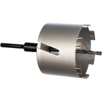 Коронка алмазная по бетону Hilberg 112 мм Laser HM211