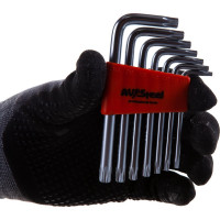 Набор ключей Г-образных TORX с отверстием TH10-TH40 7 предметов AV Steel AV-367307