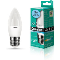 Светодиодная лампа Camelion LED10-C35/845/E27 10Вт 220В 13562